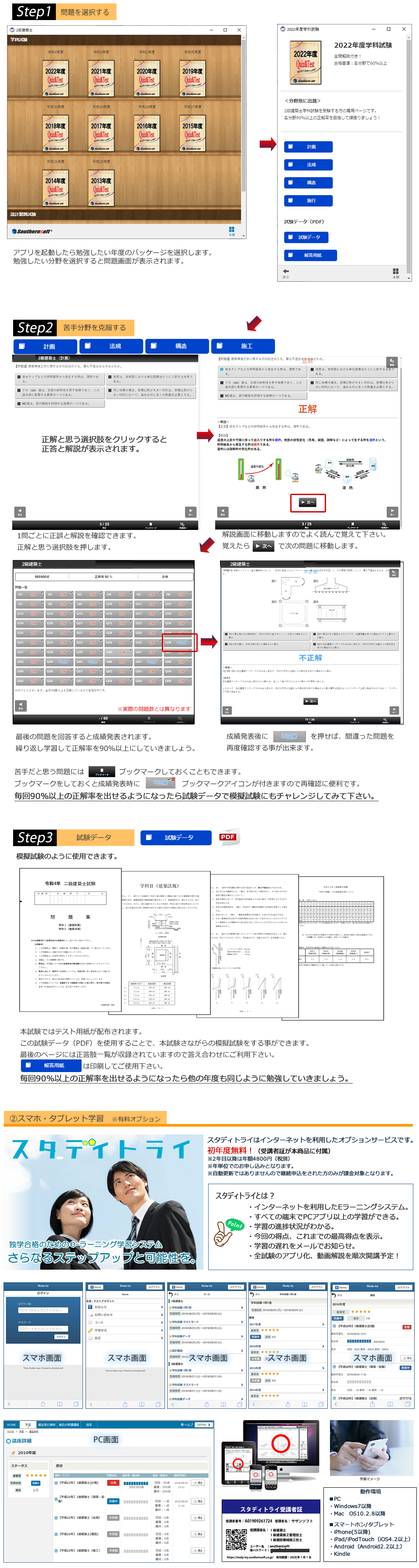 2級建築士試験学習セット