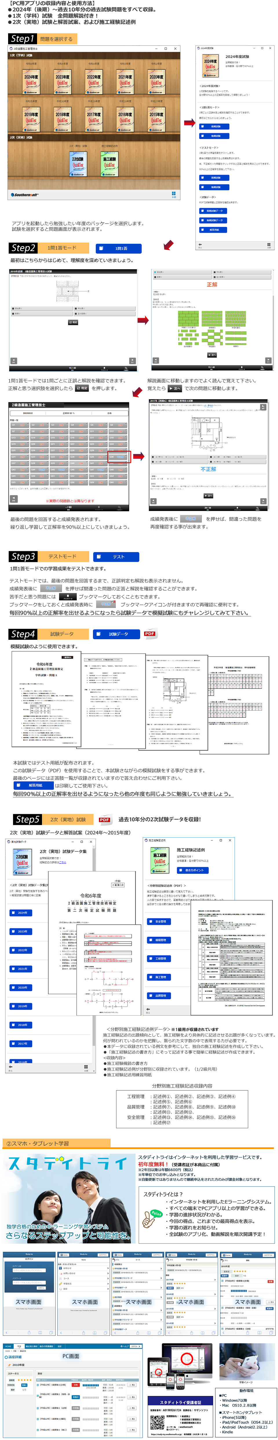 2級造園施工管理技士試験学習セット